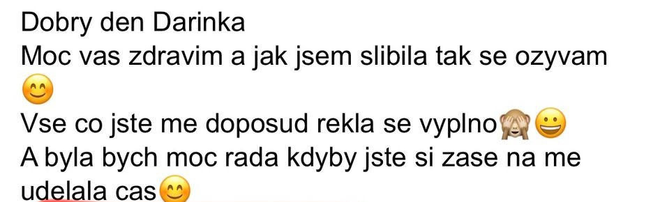 Recenzia od Darinka - všetko sa vyplnilo presne